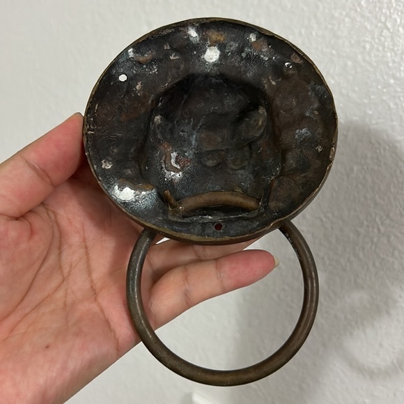 🖤Vtg Chinese Brass Door knocker - Picture 10 of 16